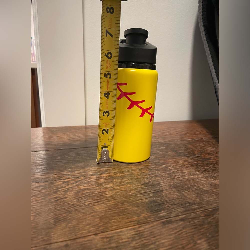 Brand new in box aluminum softball water bottle